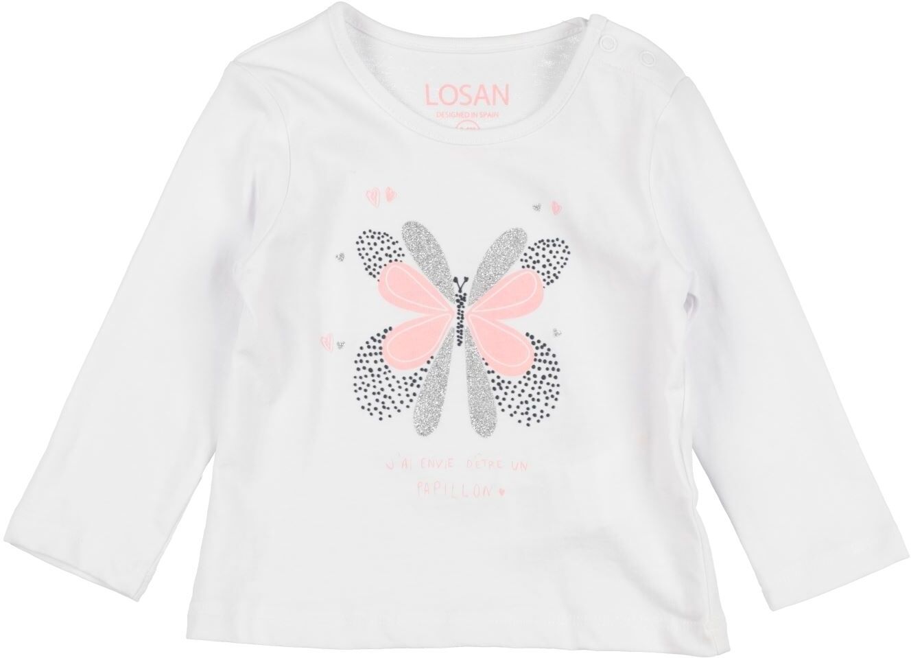Losan Camiseta Chica Blanco 3 Chica