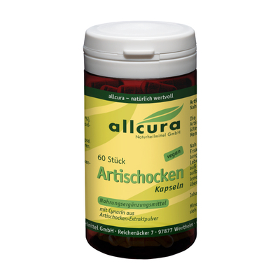 allcura Naturheilmittel GmbH ARTISCHOCKEN KAPSELN 60 St 02201145