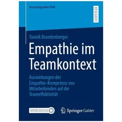 Empathie im Teamkontext, Fachbücher von Yannik Brandenberger