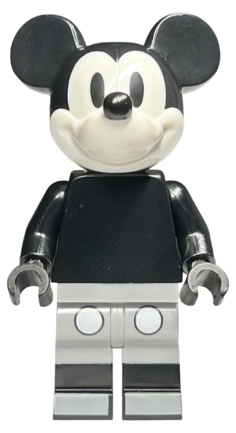 LEGO Minifiguur Mickey Mouse met lichtblauwgrijze shorts