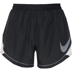 Nike SWOOSH Laufshorts Damen | Gr. XS | schwarz - schwarz
