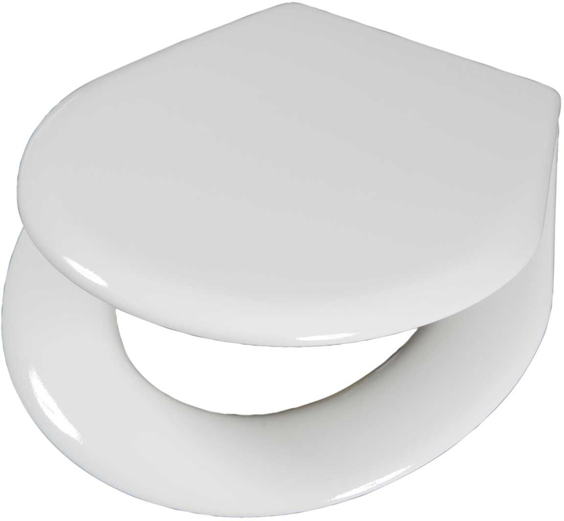 Pagette Olfa Junior WC siège 310-0001 blanc, avec revêtement, charnière en acier inoxydable