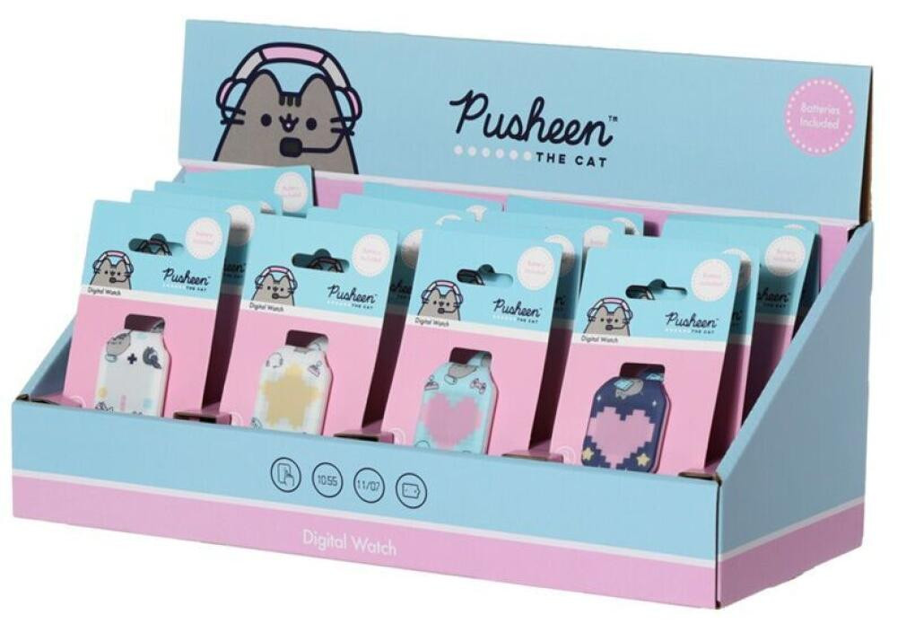 Pusheen siliconen digitaal horloge - Puckator