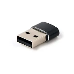 Gembird A-USB2-AMCF-02 Kabeladapter USB A USB C Schwarz