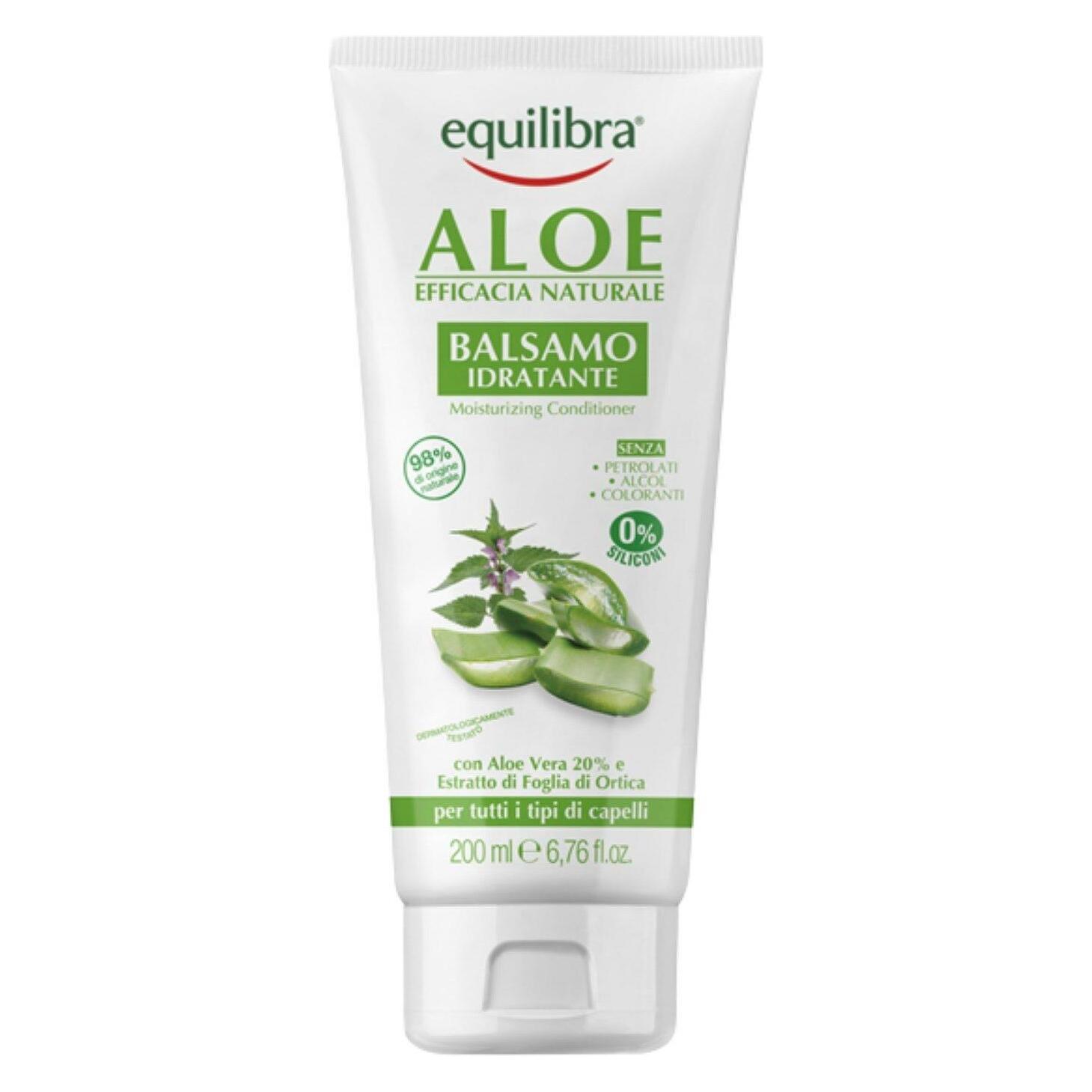 Equilibra Aloe Balsamo Idratante Moisturizing Conditioner Moisturizing Aloe Vera Hair Conditioner (200 ml) (30167477)