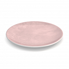 ORNAMIN Teller flach - skandi Perla - rosa - Ř23,5cm 305839