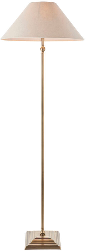 ClassicLiving 155 H cm Traditional Floor Lamp Antique Brass 155cm H X 52cm W X 52cm D