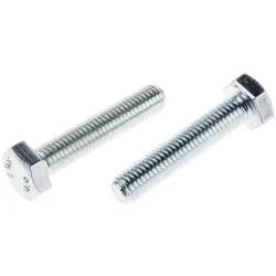 RS PRO, Schrauben, Schrauben Sechskant verzinkt M10x50mm