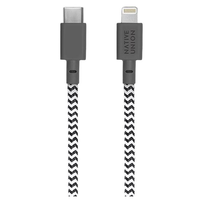 Native Union Night Cable (3 m, USB 3.2 Gen 1) (NCABLE-KV-CL-ZEB)