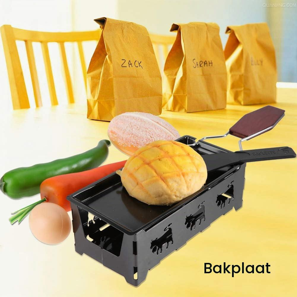 Dripio Mini raclette-set met anti-aanbaklaag van koolstofstaal, 300 watt