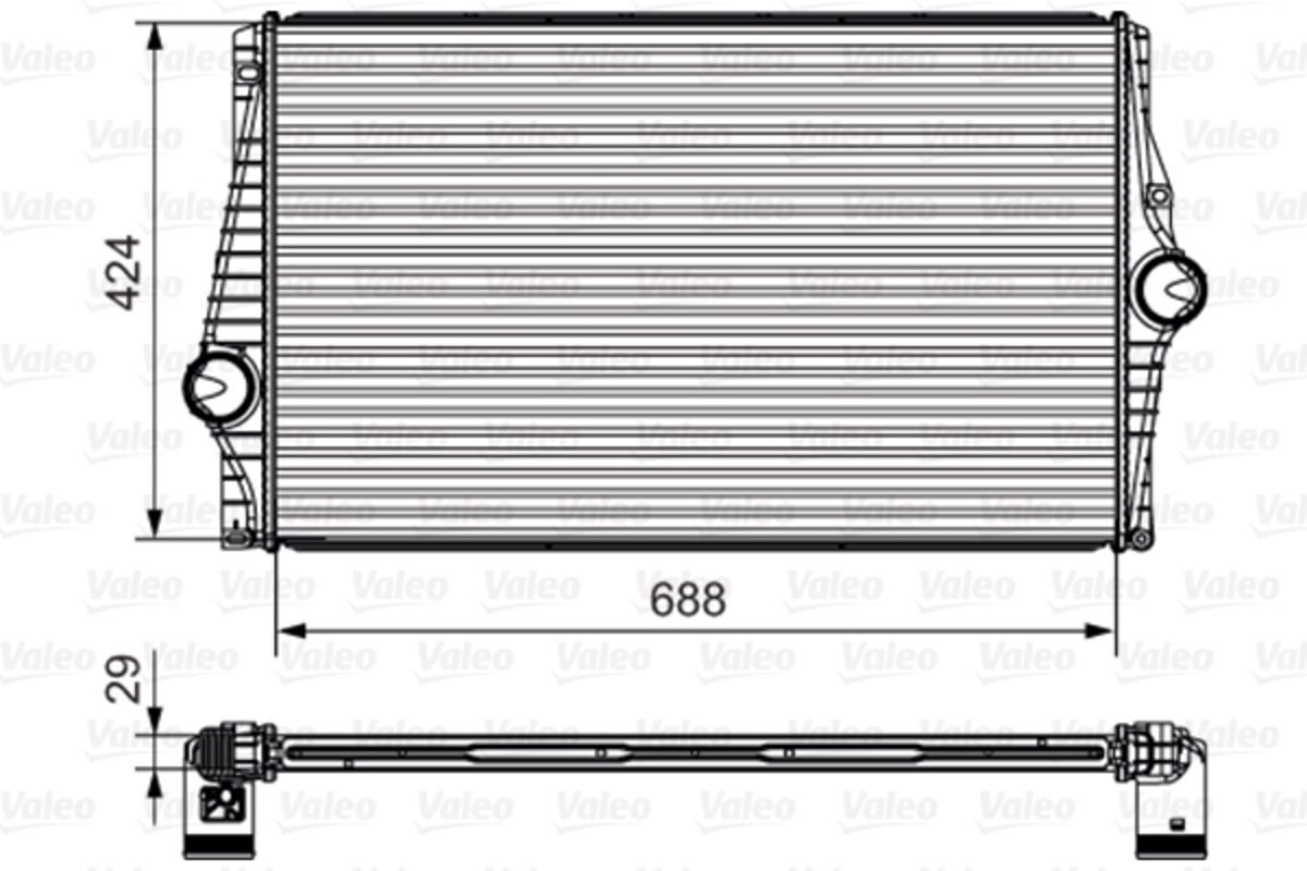 Valeo Intercooler 818280