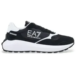 EA7 für Herren. 7X000341_AF18616 Wader Sneakers schwarz (44), Stoff, Wohnung, Schnürsenkel, Lässig