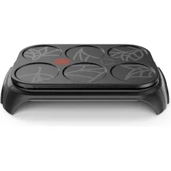Tefal Eco Crep’Party (PY55E8), Tischgrill, Schwarz