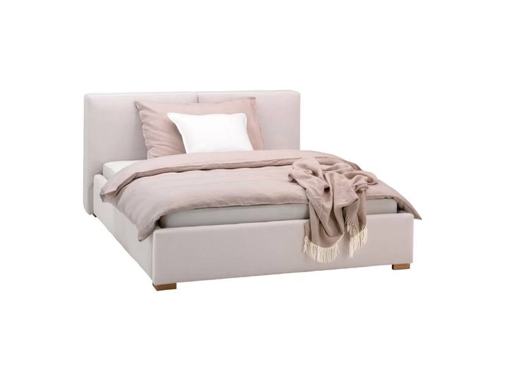 Bett Sleepin, 160x200 cm, Johann Jakob, crème, Textil