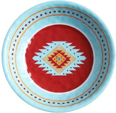 Paseo Road by HiEnd Accents Southwest Melamine Serving Bowl, 1PC