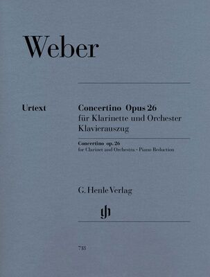 Henle Verlag Weber Concertino op.26