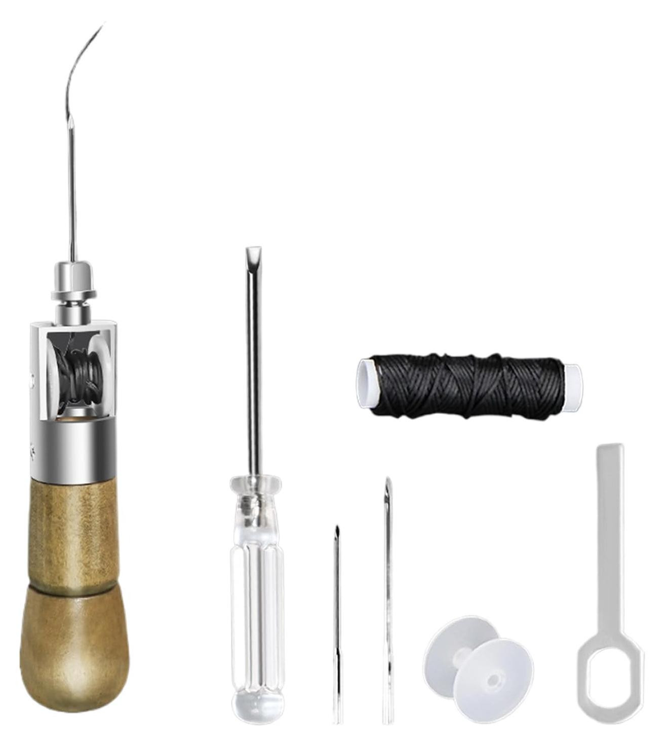 Heavy Duty Lederen Reparatieset voor Meubels en Kleding