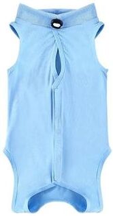 Uplift Treasures Soft Anti Licking Cat Recovery Jumpsuit blue l