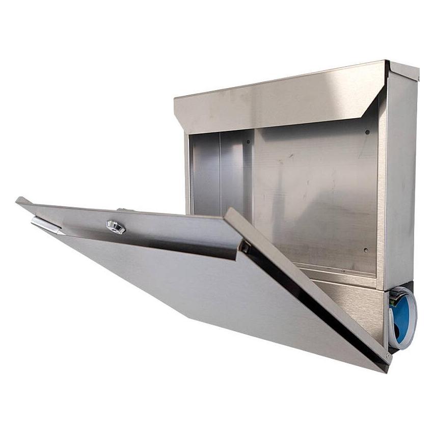 SafePost 800 Design Briefkasten Edelstahl (880006)