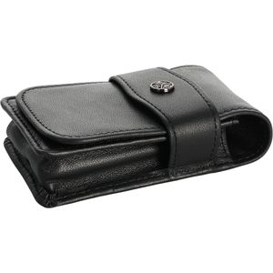 Kaweco Stifteetui Sport, K2609, schwarz, für 3 Stifte, Stecketui mit Lasche, aus Echt Leder