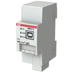 Datenschnittstelle REG 2TE KNX USB LED Bussystem KNX mit LED-Anzeige