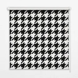 INNENROLLO - Fensterrollo - Rollo - 100x100 cm - Geometrisches Muster