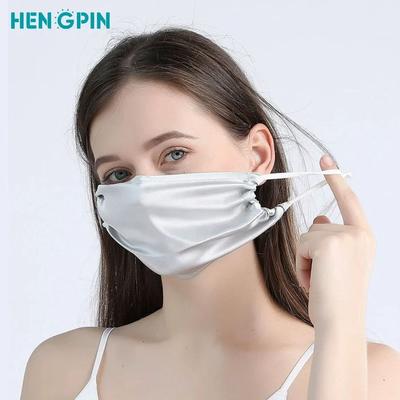 Uplift Picks Mulberry Silk Reusable Face Mask Breathable Lightweight Washable Mask For Men And Women pink