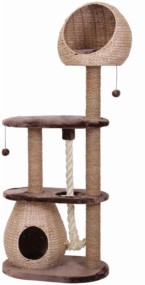 Kratzbaum NOBBY "Kratzbaum Bareli hellbraun", braun, B:48cm H:170cm T:68cm, Sisal, Kratzbäume, Kratzbaum braun B/H/T: 48cm x 170cm x 68cm