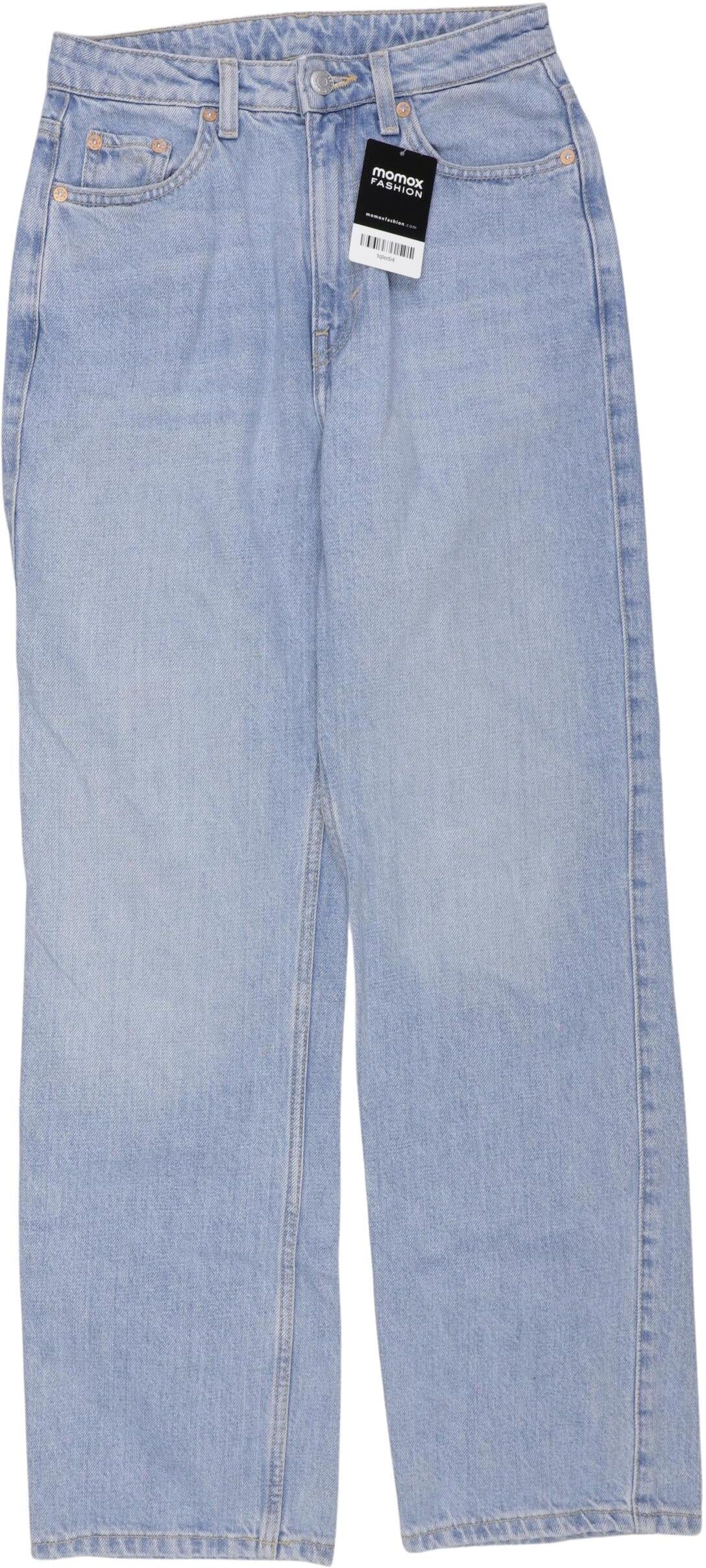 Weekday Damen Jeans, Hellblau, Gr. W26, Baumwolle - Second Hand