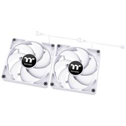 Thermaltake CT120 PC Cooling Fan White 2 Pack CL-F151-PL12WT-A