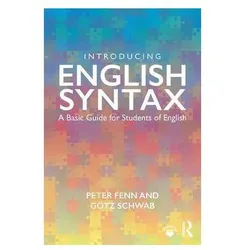 Introducing English Syntax, Schulbücher von Götz Schwab, Peter Fenn