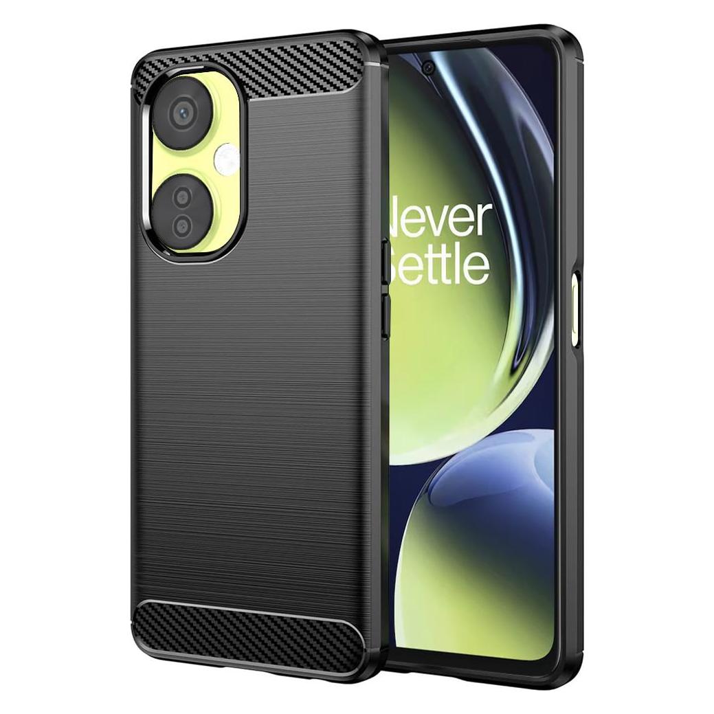 Techsuit - Carbon Silicone - OnePlus Nord CE 3 Lite - Black (OnePlus Nord CE 3 Lite) (56344583)