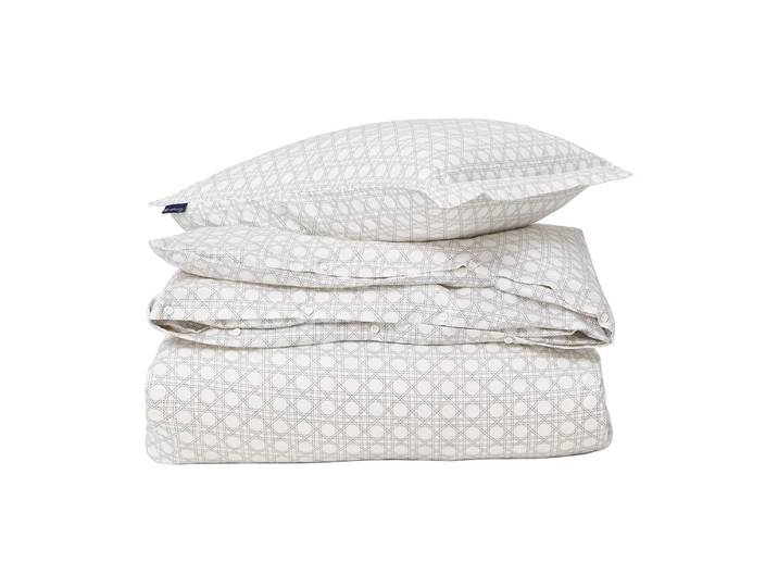 Lexington Ensemble de lit Rattan Printed 220x220 cm White