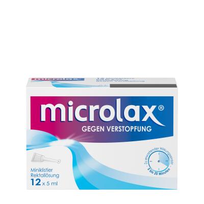 Microlax Rektallösung Klistiere 12x5 ml