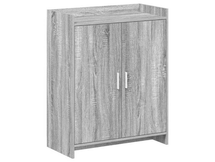 Meuble - Etagère à chaussures - Gris - Cabinet à chaussures avec porte Sonoma gris 73 5x36x92 cm_8164