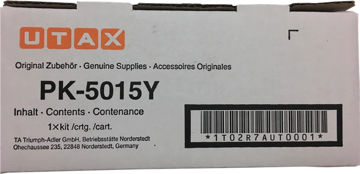 Utax Toner 1T02R7AUT0 / PK-5015Y Gelb