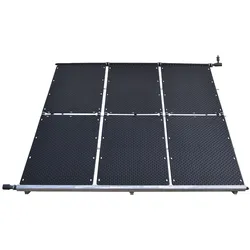 OKU Aufständerung für OKU-Absorber Typ 1000 übereinander montiert,für 8 Absorber Nr. 1000