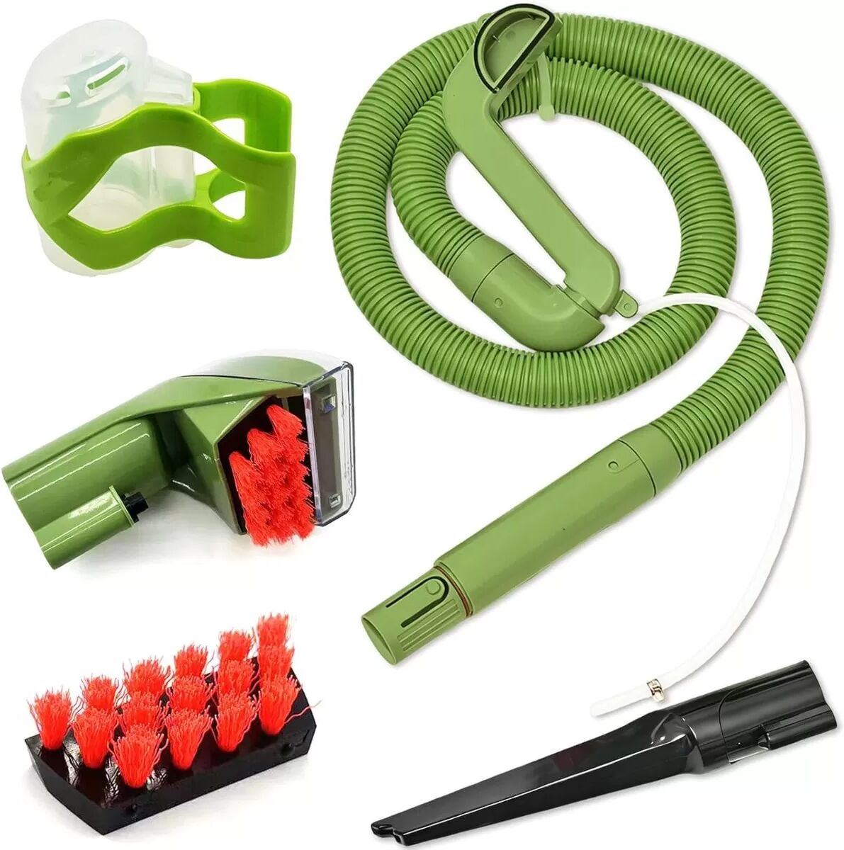 INF Aufgerüsteter flexibler Ersatzschlauch kompatibel mit Bissell Little-Green — Inklusive 3 inch (ca. 7.6cm) Hartnäckige