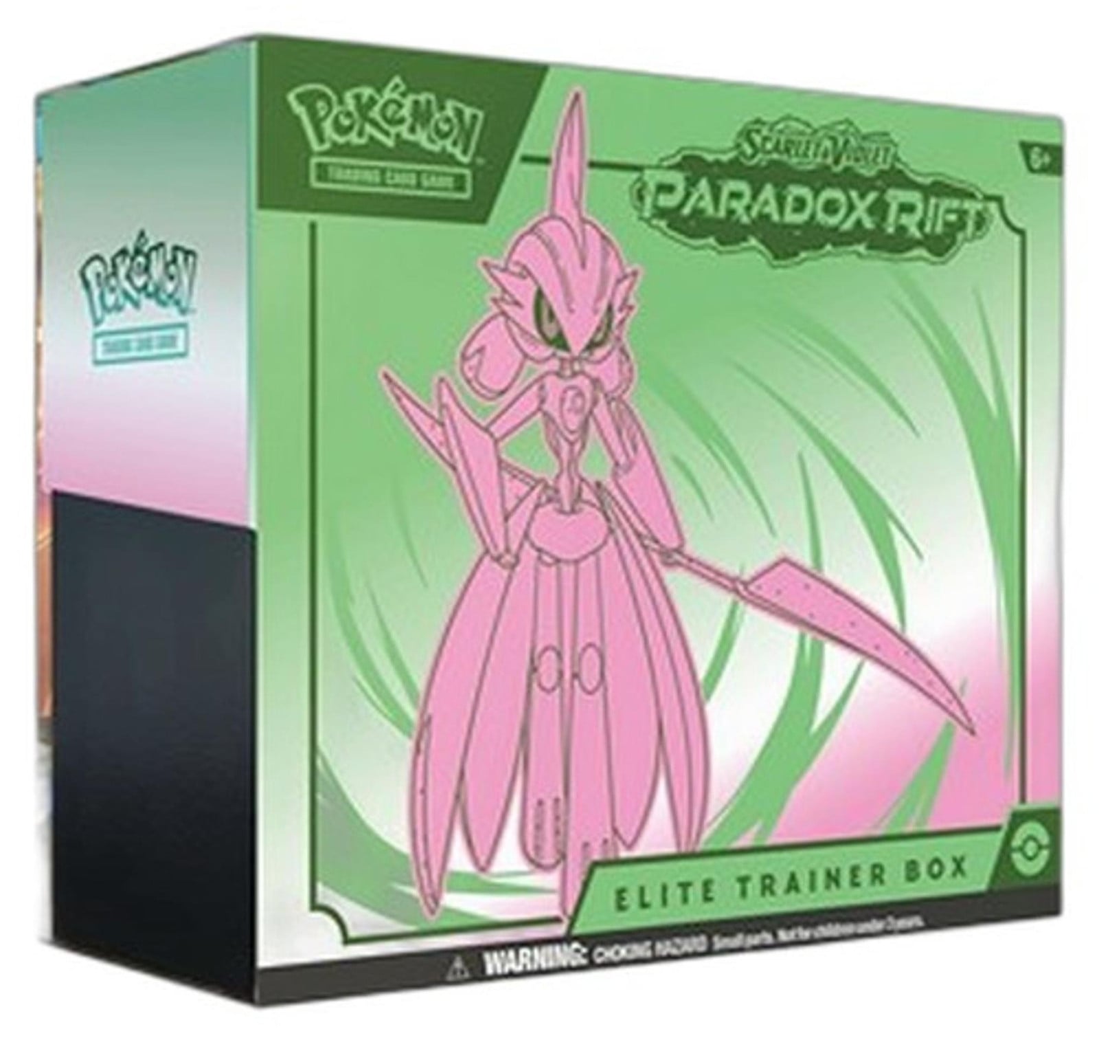 Pokemon Paradox Rift Iron Valiant Elite Trainer Box van The Pokemon Company