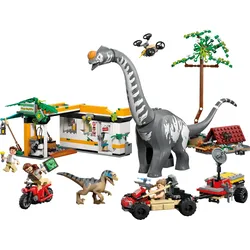 LEGO 76973 - LEGO® Jurassic World - Raptor & Titanosaurus: Große Fährtensuche