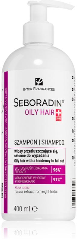 Seboradin Oily Hair shampoing anti-pelliculaire et anti-chute 400 ml