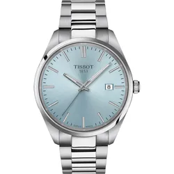 Tissot T1504101135100 Herrenuhr Quarz PR 100 Stahl/Hellblau