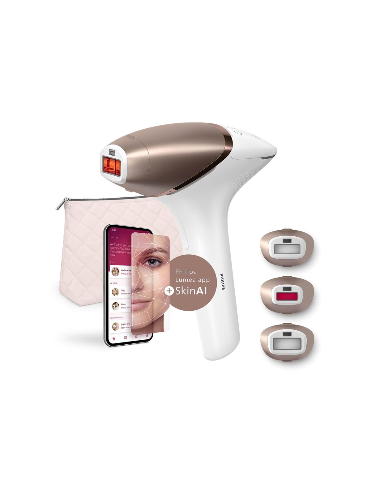 Philips Epilierer Lumea IPL 9900 Series BRI973 - hair removal system
