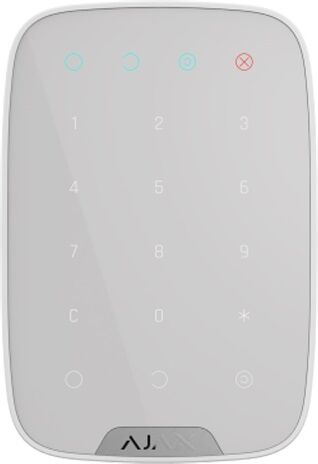 Teclado Independente Bi-direccional s/ Fios 868MHz (Branco) p/ Alarme AJAX AJ-HUBKIT