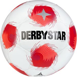 Derbystar Fußball Apus TT v26 FIFA Basic, 122054, Größe 5, 430 Gramm, weiß/rot, Trainingsball