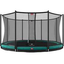 BERG Trampolin Favorit InGround 380 Green inkl. Sicherheitsnetz Comfort