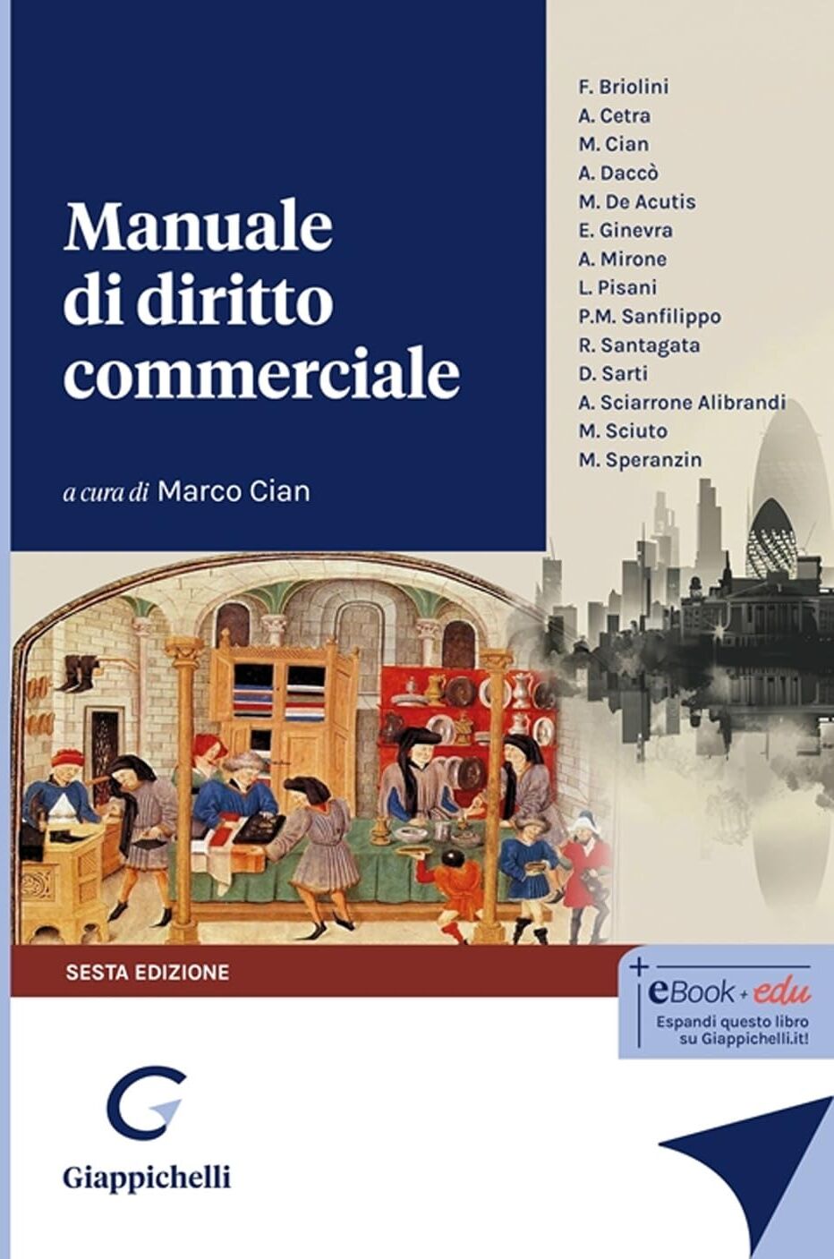 Manuale di diritto commerciale - Preis vom 09.10.2026 07:28:09 h