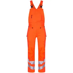 Warnschutz Stretch Latzhose "3544-314" Safety Kl. 2 - 50 - Orange