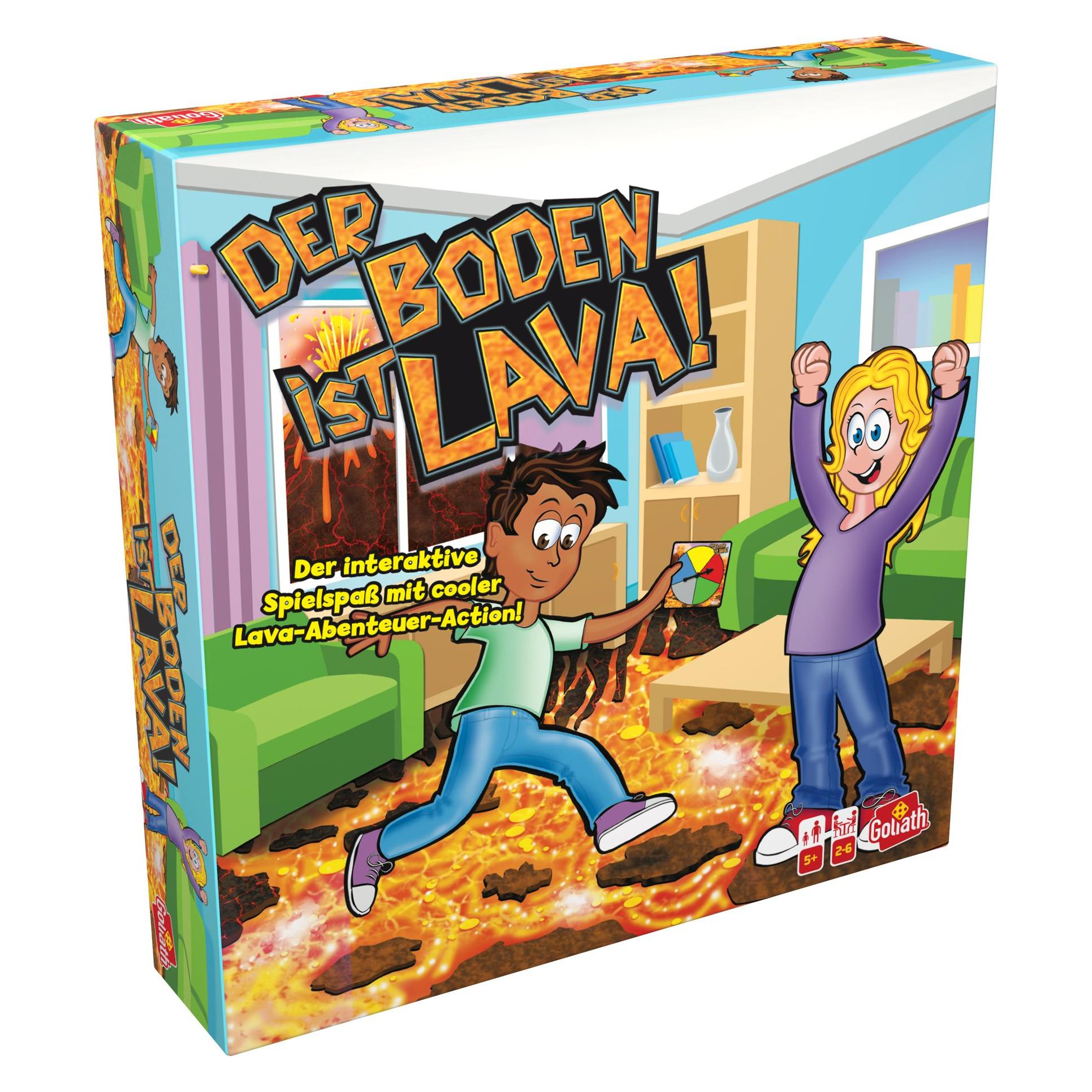 Goliath Toys Der Boden ist Lava! (Deutsch, 2 - 6 Spieler) (920323)