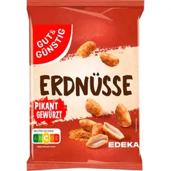 GUT&GÜNSTIG Erdnüsse pikant gewürzt 150,0 g